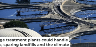 Treatment plants can capture over 95% of methane from food waste, compared to about 50% at landfills. Justin Sullivan/Getty Images